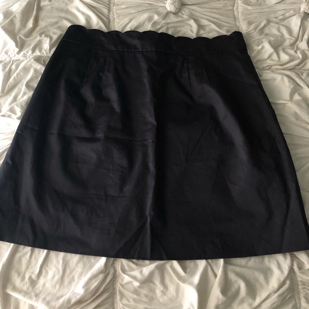 Navy J.Crew Skirt